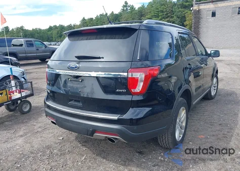 2018 Ford Explorer Xlt z USA, uszkodzony, nr VIN 1FM5K8D82JGB01771